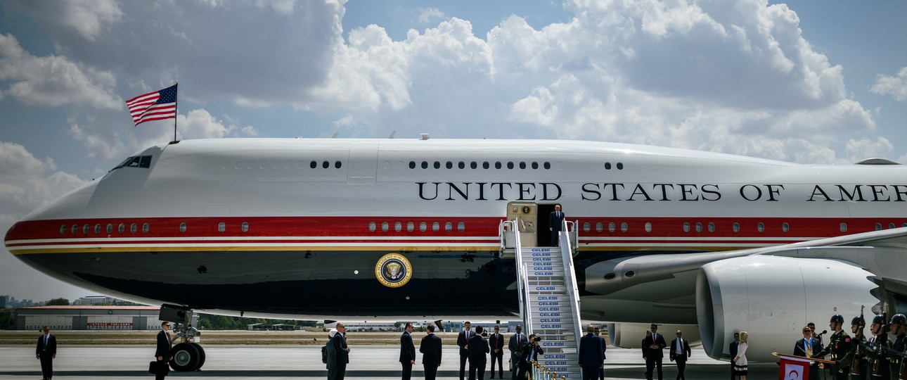 Air Force One aus Katar: Muss nachgerüstet werden.