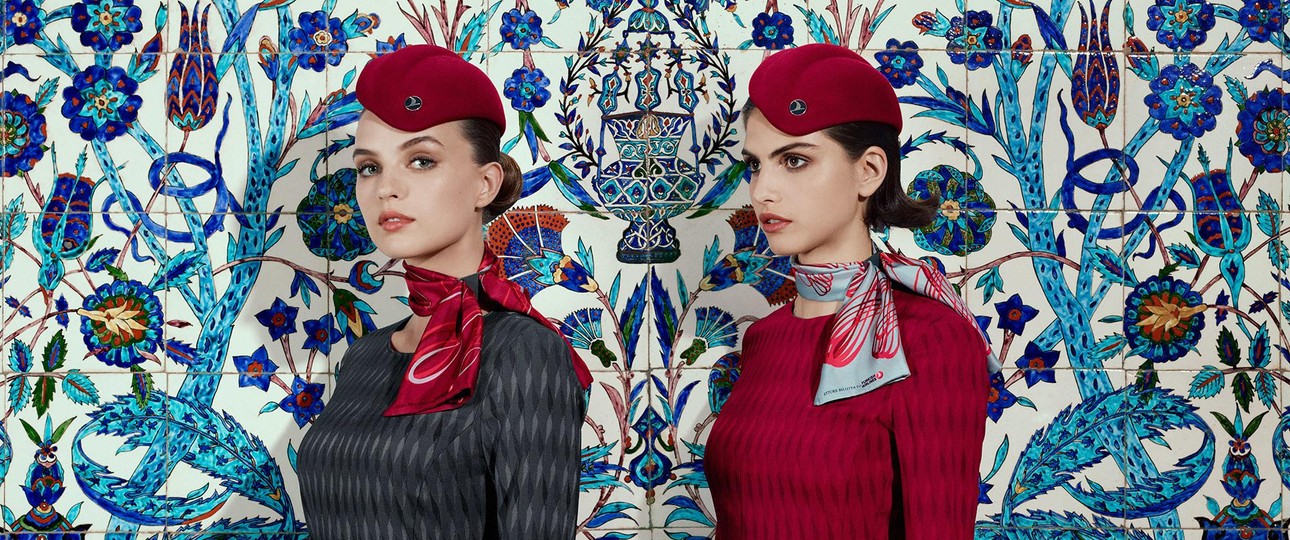 So sehen die neuen Uniformen von Turkish Airlines aus.