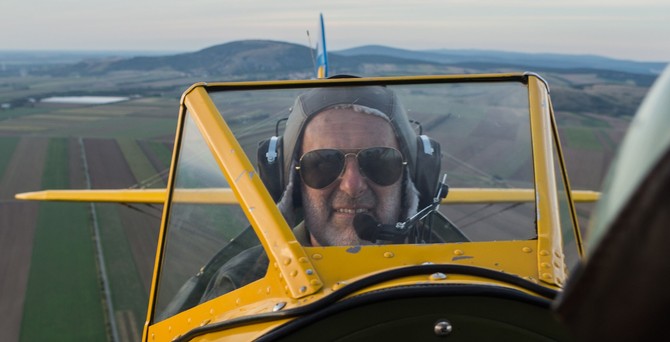 Benno Beran in seiner Boeing Stearman COPY Anton WILDBERGER WildbergAir 
