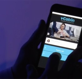 V-Cabin soll es Passagieren ermöglichen, fast alles über ihr eigenes Smartphone zu steuern.