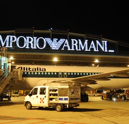 Flughafen Mailand Linate: Deutlich zentraler gelegen als Malapensa.
