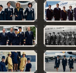 Das Uniform-Familienalbum von Lufthansa: Welche Periode fanden Sie am stylischsten?