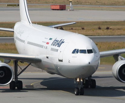 Airbus A300 von Iran Air: In einem solchen Flieger verbrachten die Reisenden die Nacht.
