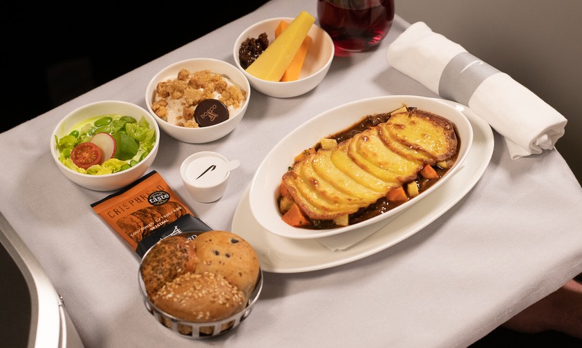 Essen an Bord von British Airways: Genauere Kalkulation.