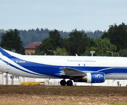 Flugzeug von Cargologic Germany: Darf aktuell nicht abheben.