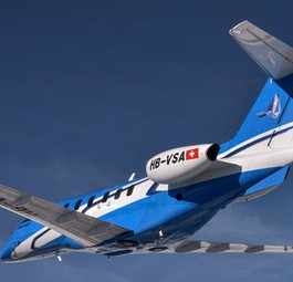 Businessjet Pilatus PC-24:  815 Kilometer pro Stunde schnell.
