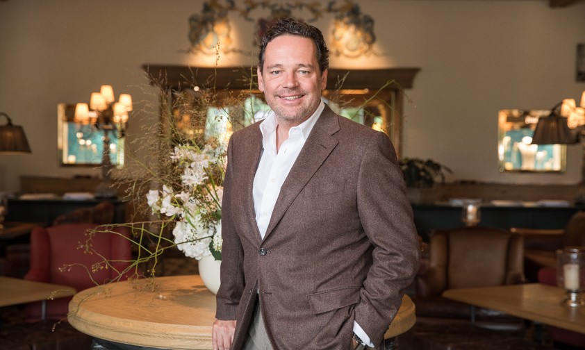 Andrea Scherz, Besitzer und General Manager Gstaad Palace