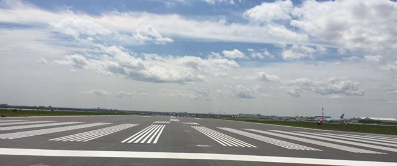 Markierungen am Pearson Airport: Eigentlich eindeutig.