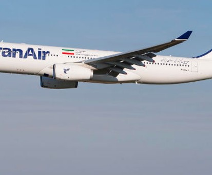 Airbus A330 von Iran Air: Auf nach Schweden und Frankreich.