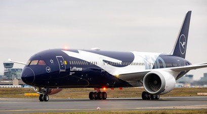 Lufthansa Boeing 787-9 100 Jahre Sonderlackierung