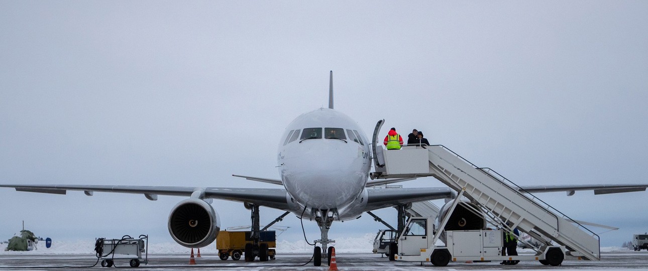 Am 28. Dezember fand im winterlichen Kazan ein feierlicher Akt zur Übergabe der ersten restaurierten Tupolev Tu-214 statt.