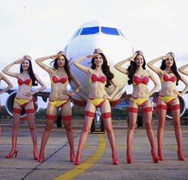 Die Bikini-Airline Vietjet Air oderte ebenfalls 100 Exemplare.