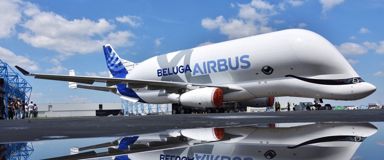 Im Juni 2018 zeigte der Beluga XL erstmals öffentlich sein Gesicht.