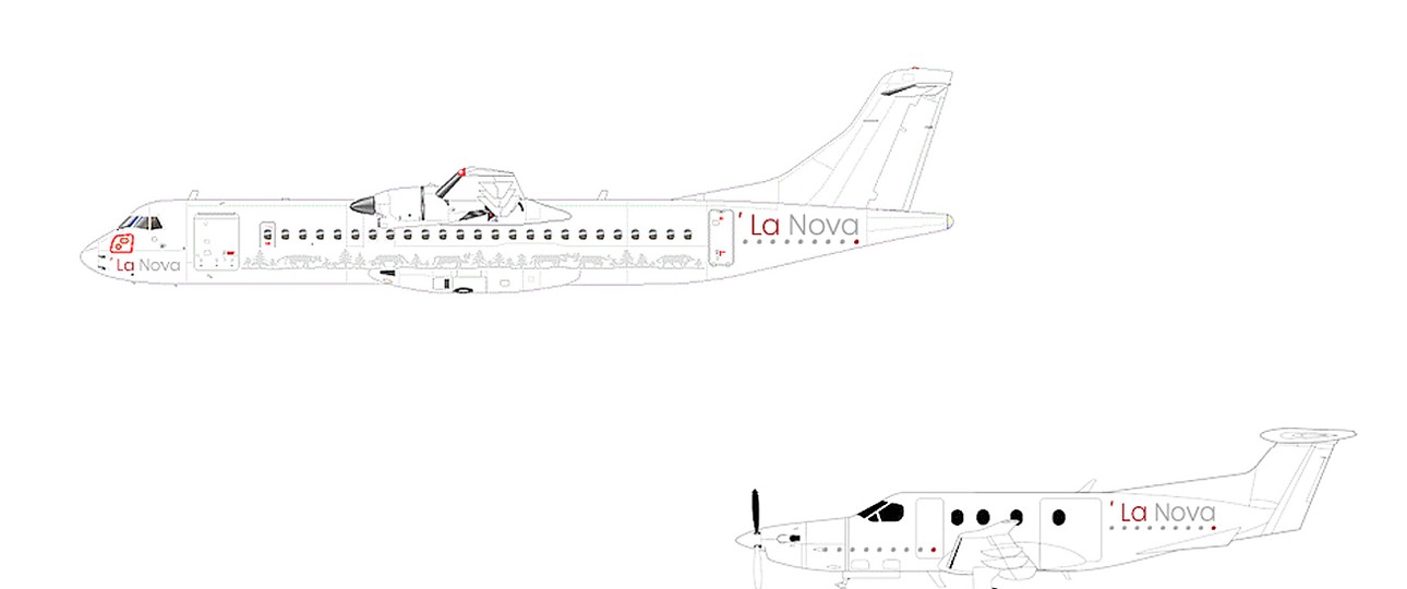 Skizzen von La Nova: Flug verschoben auf unbestimmt.