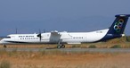 Eine der Dash 8-400 von Olympic Air: Wird wohl durch ATR 72 ersetzt.
