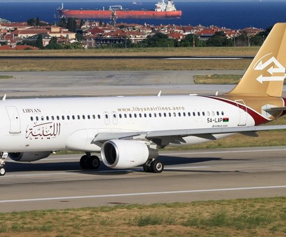 Airbus A320 von Libyan Airlines: Die Airline will flugunfähige Flieger loswerden.