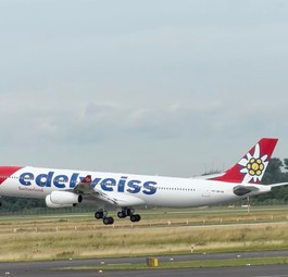 Edelweiss wollte Airbus A340 nicht in Düsseldorf übernachten lassen