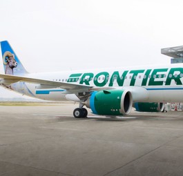 Frontier Airlines. Die Fluglinie steht in der Kritik.