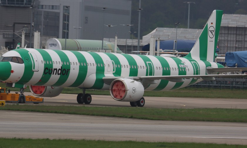Erster Airbus A321 Neo für Condor: Lieferung für Juni geplant.