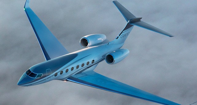 Die Gulfstream G800: So soll sie in der Luft aussehen.