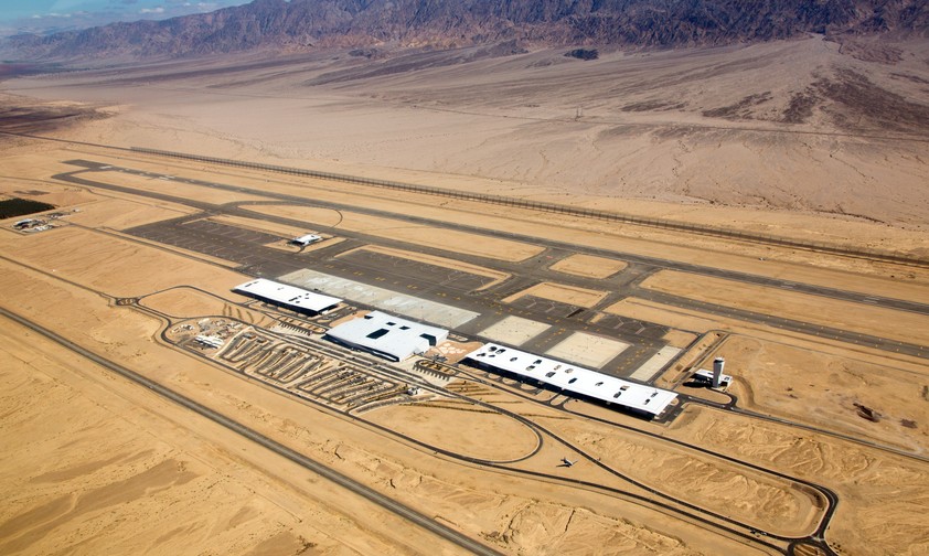 Der neue Flughafen von Eilat: Von hier sollen bald Palästinenserinnen und Palästinenser abfliegen.