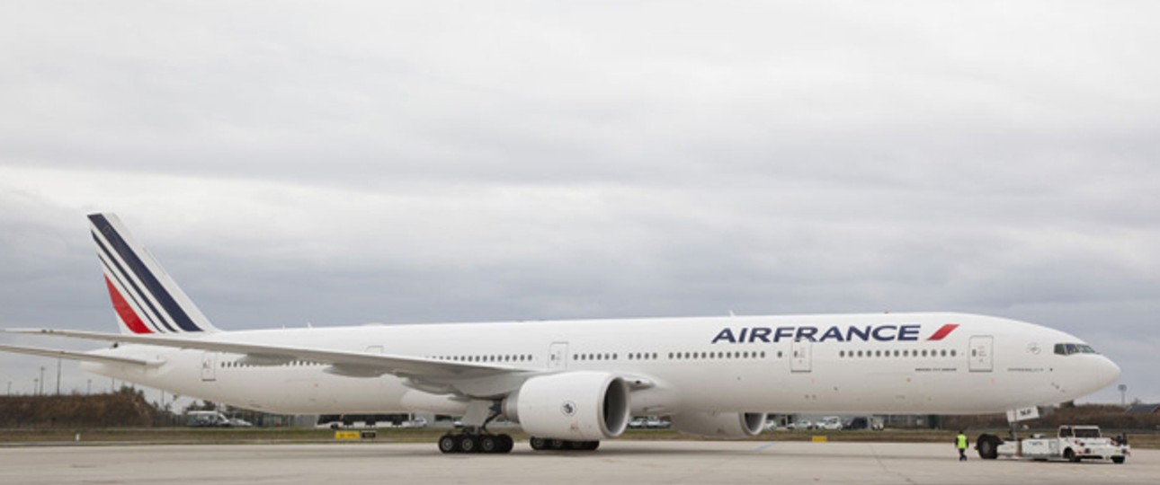 Boeing 777 von Air France: Ein Flieger der Airline musste in Mombasa notlanden.