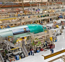 Boeing-767-Produktion (Archivbild): Nacharbeiten sind nötig.