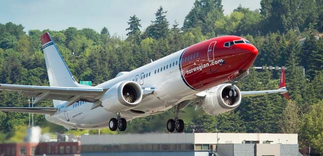 Boeing 737 Max von Norwegian: Die Fluglinie ist erfreut.