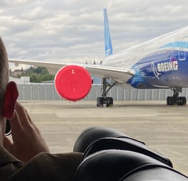 Boeing 777X in Everett: Technische Spitzenleistungen gefordert.