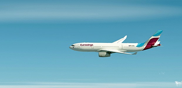 Eurowings: Start mit zwei Airbus A330-200.