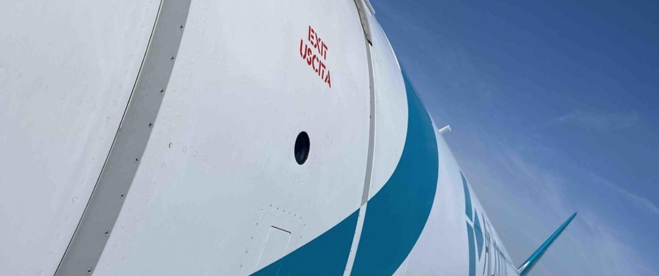 Flieger von Air Dolomiti: Im Dienste der Mutter.