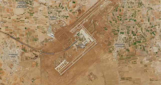 damaskus airport flughafen