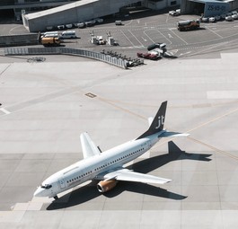 Flugzeug von Jet Time: Keine Ferienflüge mehr.
