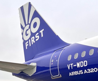 Der 56. Airbus A320 Neo von Go First: Im Januar 2023 übernommen.