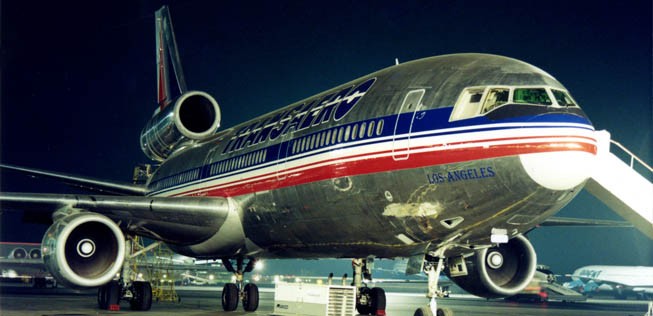 Als erste Langstreckenmaschine schaffte sich Transaero 1993 eine McDonnell Douglas DC-10 an.