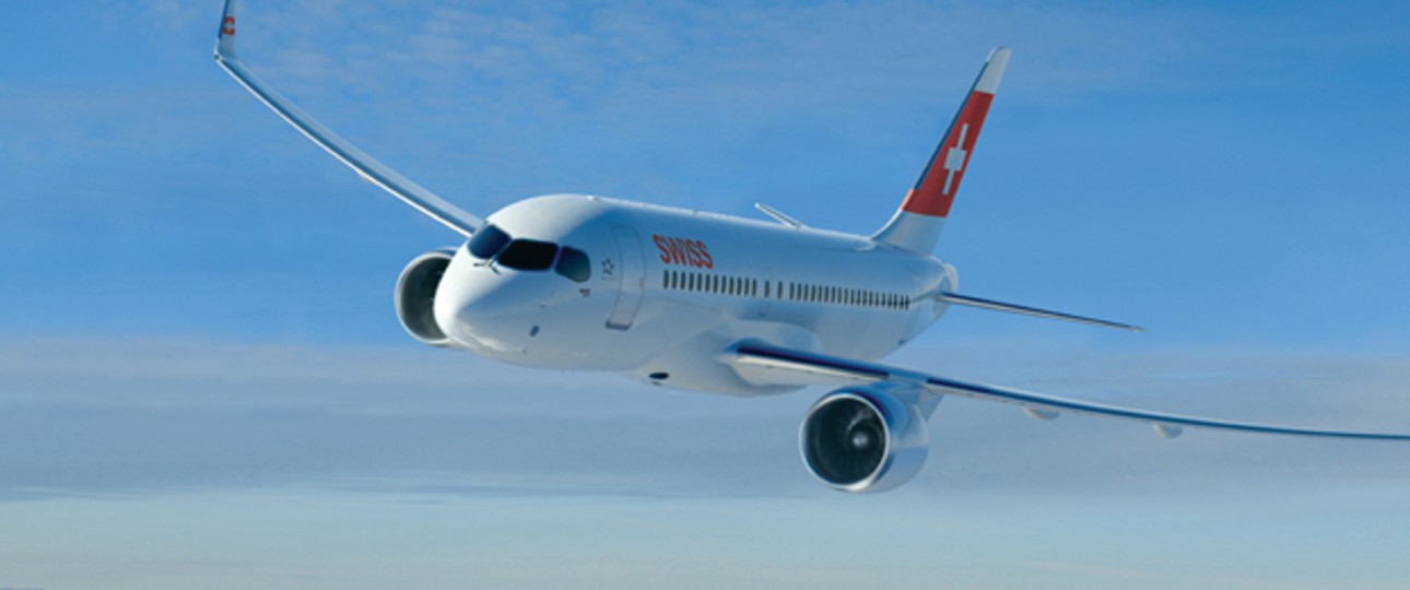 C-Series CS100 in den Farben der Swiss: Die Schweizer prüfen die größere Option.