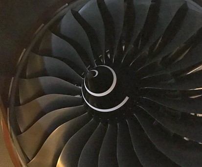 Blick in ein Triebwerk eines A350: Rolls Royce will ihre Triebwerke besser schützen.