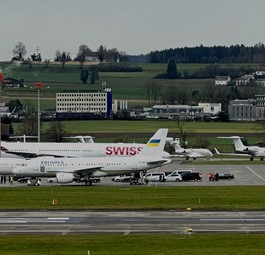 Flughafen Zürich: Viele hochrangige Gäste erwartet.