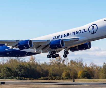 Wie die zweitletzte Boeing 747 wird sie von Atals Air für Kühne + Nagel betrieben werden.