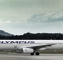 Airbus A321 von Olympus Airways: Die Airline weist hohe Verspätungen auf.