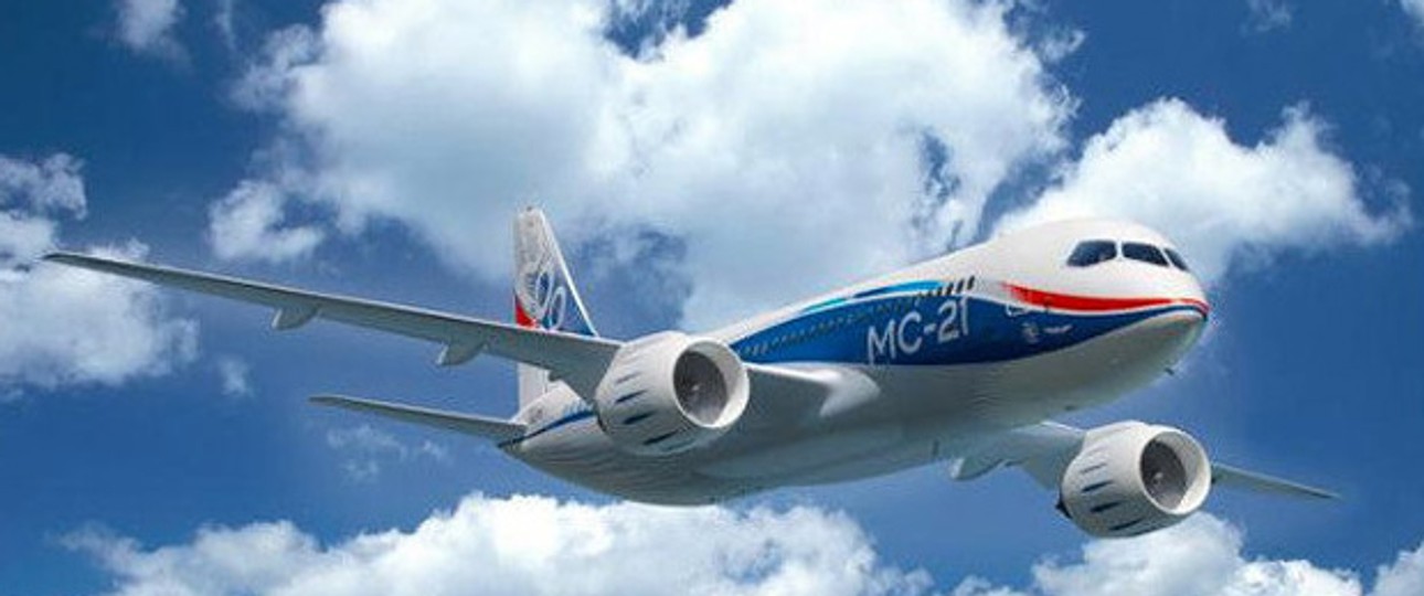 MS-21 von Irkut: Gleichzeitig mit dem neuen Jet soll sie auf den Markt.