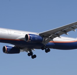 Ein Airbus A330-300 von Aeroflot: Solche ein Jet wird nun in Teheran gewartet.