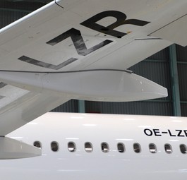 Die OE-LZR kam als Überraschungsgast noch vor dem Jahreswechsel.