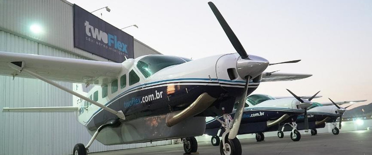 Cessna Caravan von Two Flex: Ab sofort zwischen São Paulo und Rio unterwegs.