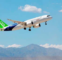 Comac C919: Der Hersteller zählt bisher mehr als 1000 Bestellungen.