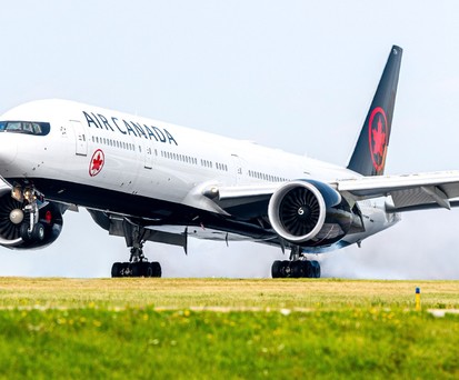 Boeing 777 von Air Canada: Ein Pilot täuschte seinen Arbeitgeber.