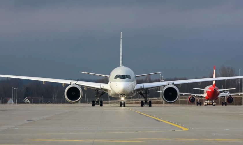 Airbus A350 von Qatar Airways: Die Fluggesellschaft muss Umwege fliegen.