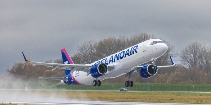 ... A321 Neo mit Zusatztanks für die Isländer hat seinen ...