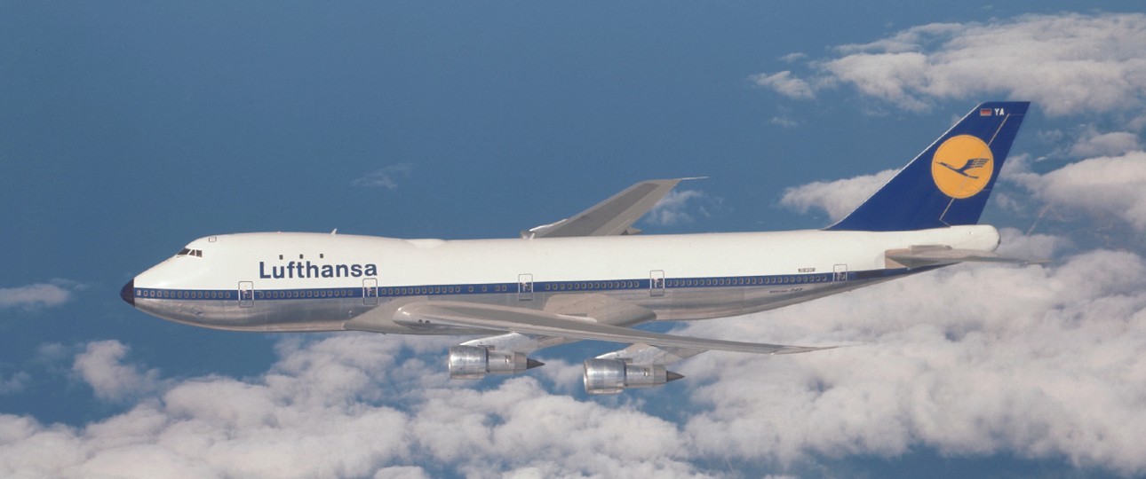 Lufthansas erste Boeing 747-100: 1970 in Empfang genommen.