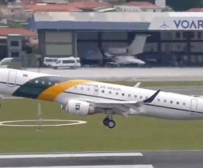 Die Embraer der Regierung verlässt São Paulo-Congonhas: Lula beleidigt.